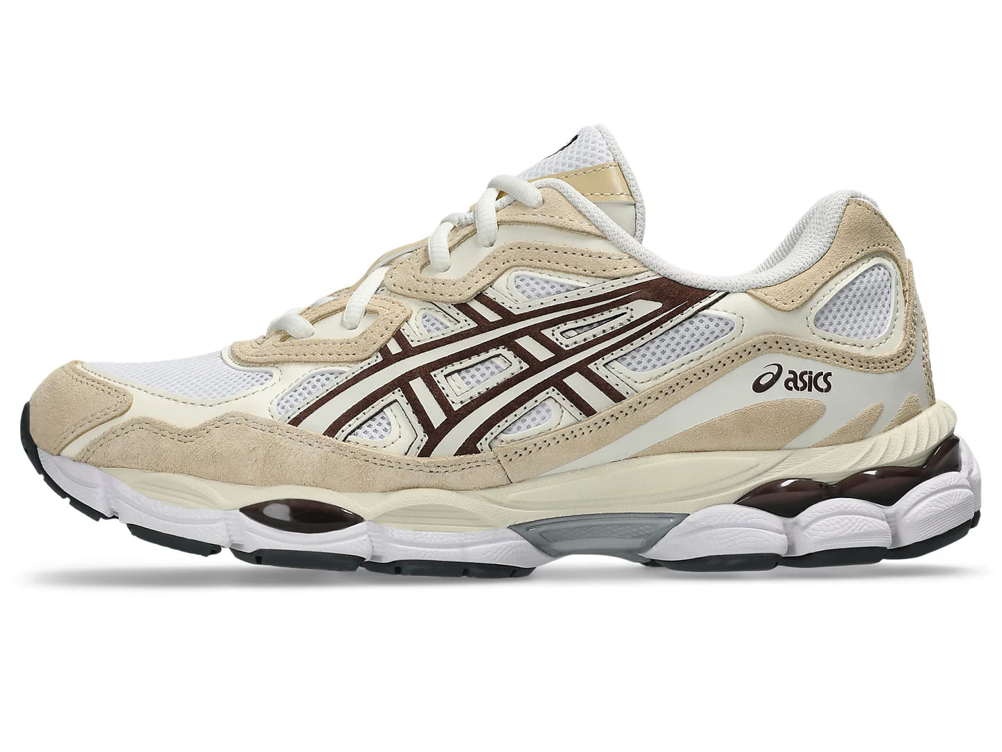 Asics GEL-NYC White/Roasted Coffee