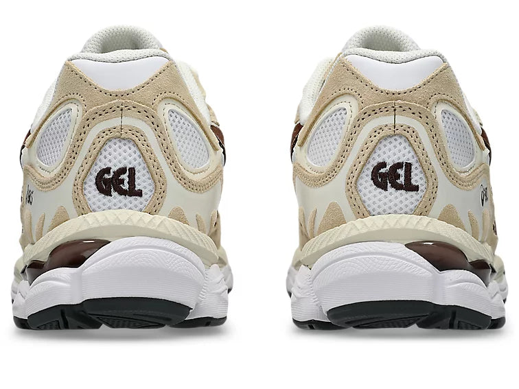 Asics GEL-NYC White/Roasted Coffee
