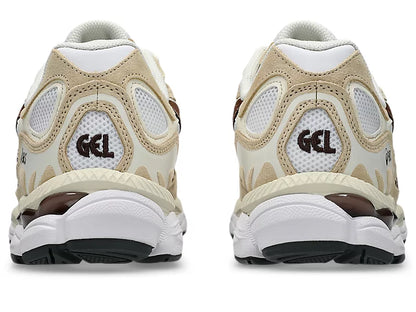 Asics GEL-NYC White/Roasted Coffee