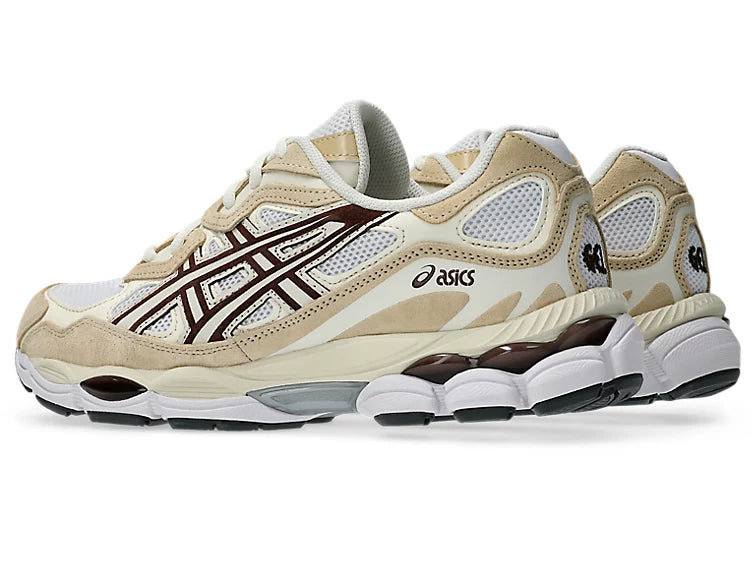 Asics GEL-NYC White/Roasted Coffee