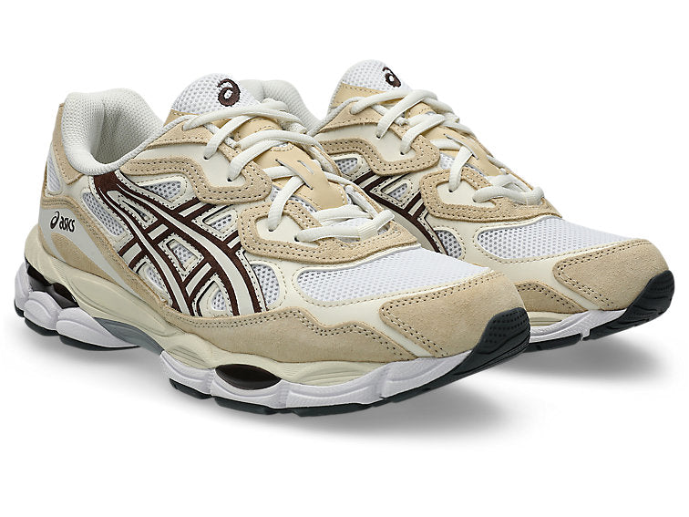 Asics GEL-NYC White/Roasted Coffee