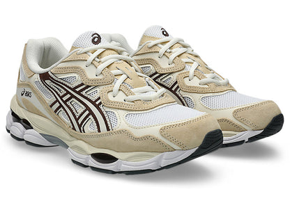 Asics GEL-NYC White/Roasted Coffee